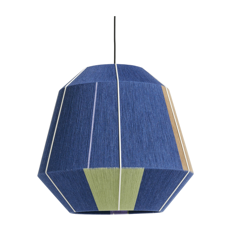 Abat-jour en laine bleue Bonbon 500 - Hay