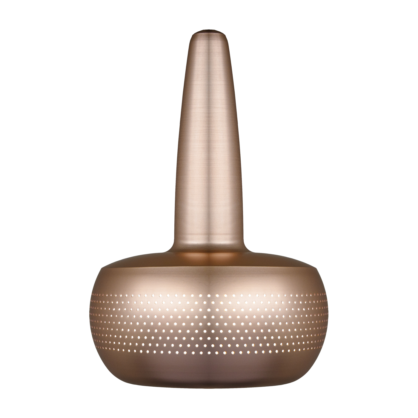 Lampenschirm aus gebürstetem Kupfer 22 cm Clava -. UMAGE