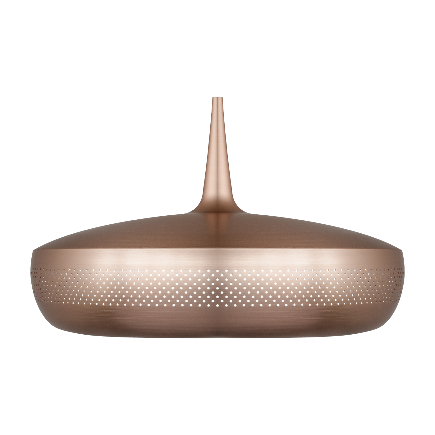 Paralume in rame spazzolato 43 cm Clava Dine - UMAGE
