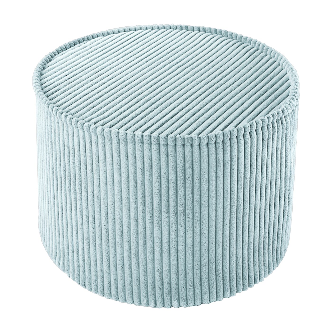 مقعد دائري من الكتان المضلع الأخضر بنعناع 25 × 40 سم - Wigiwama