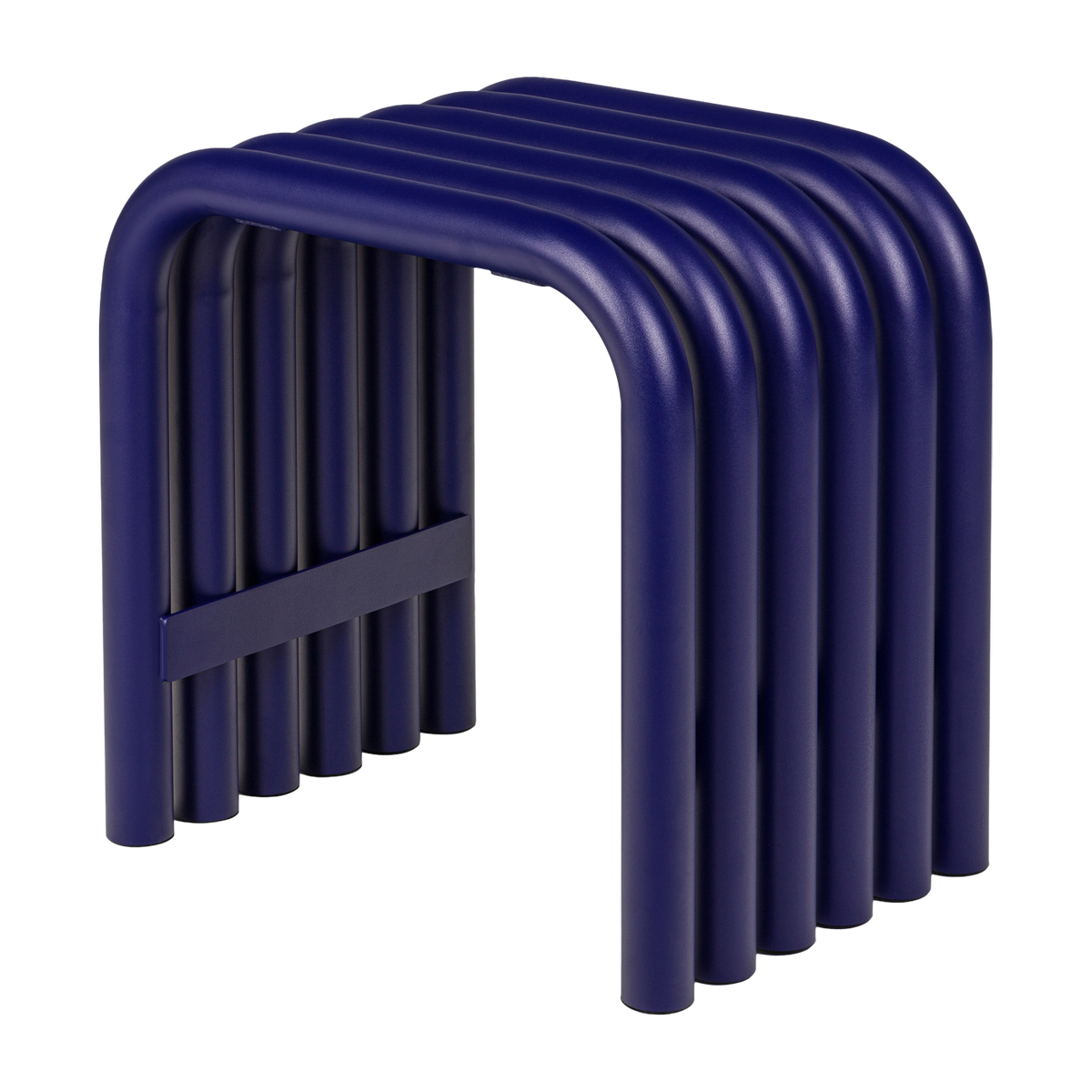 Tabouret en acier myrtille douce Nokk - noo.ma