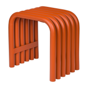 Nokk Hocker aus Stahl Orangenschale - -. noo. ma