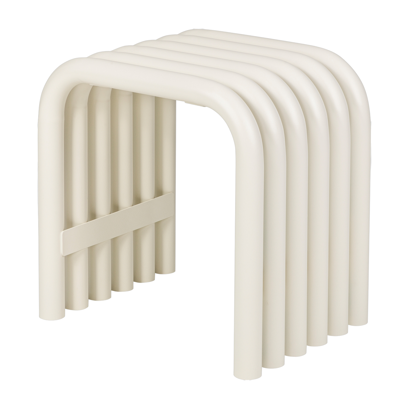 Nokk desert beige steel stool - noo. ma