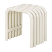 Nokk desert beige steel stool - noo. ma