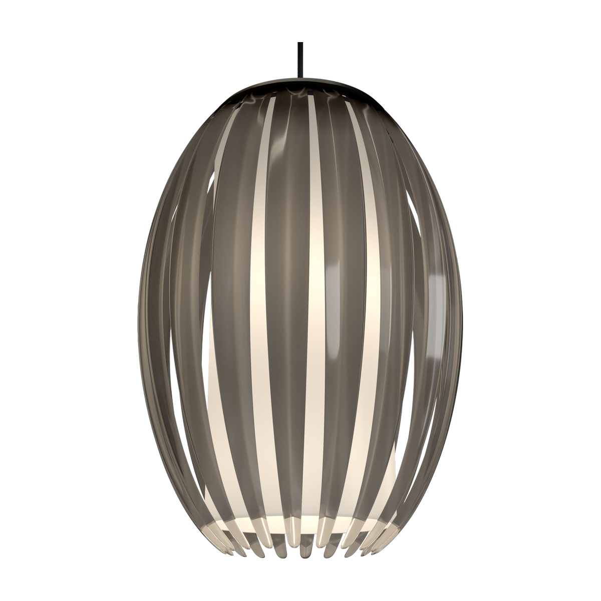 Black Hanging lamp 30 cm Tentacle M - Herstal