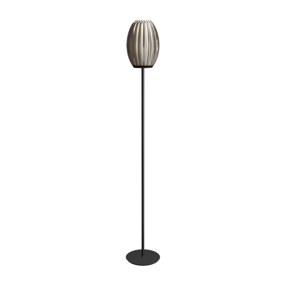 Lampada da terra nera Tentacle M - Herstal