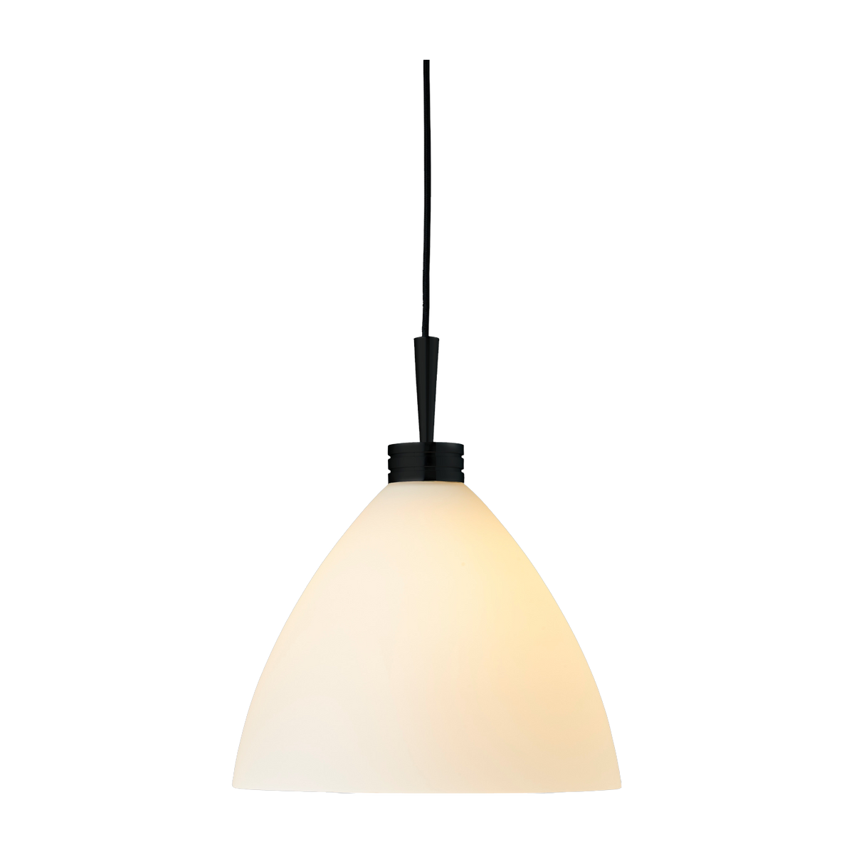 Maxi Dove black suspension lamp - Herstal