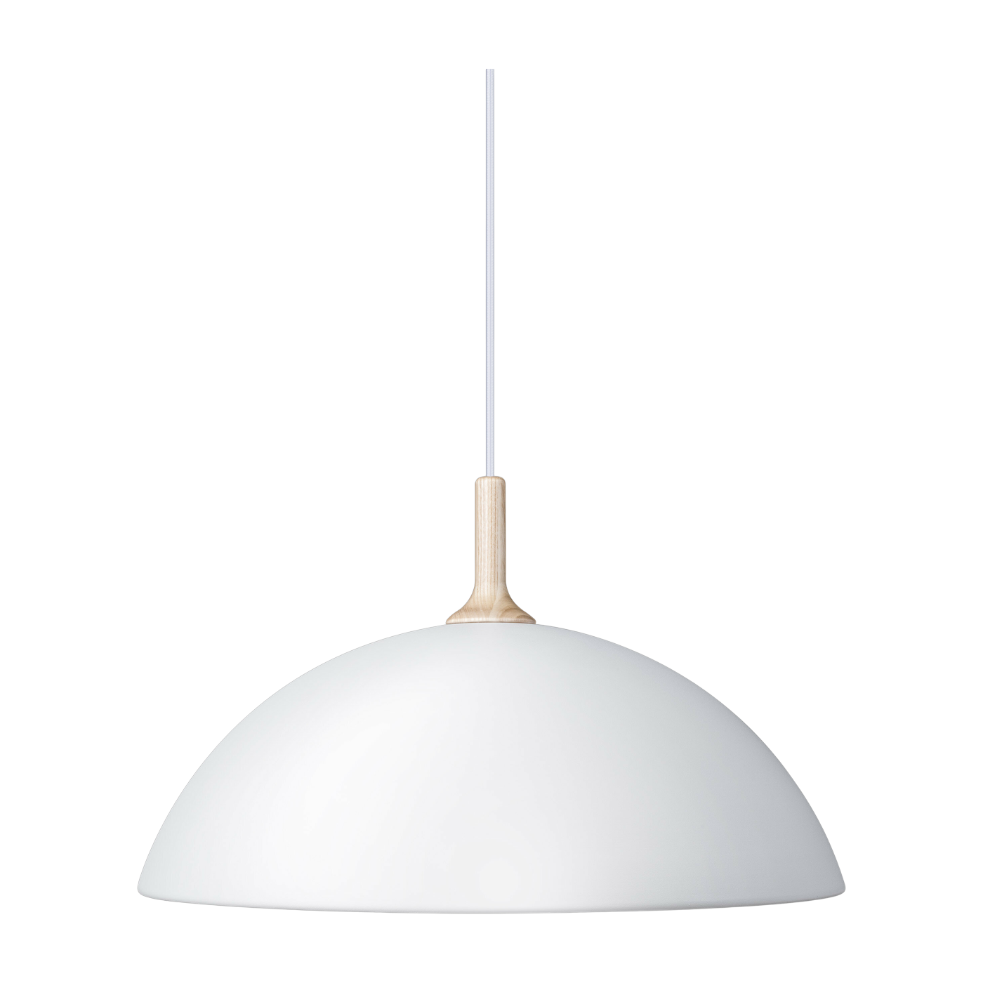 Suspension blanche Bowl - Herstal
