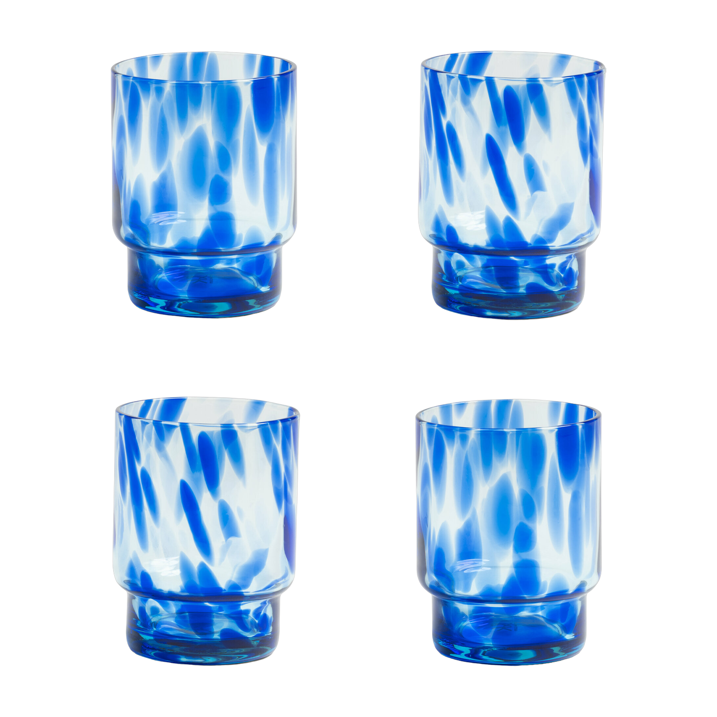 4 gafas Tortoise azules - &Klevering