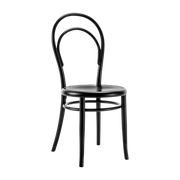 Silla de madera negra N°14 reedición 1860 - Wiener GTV Design