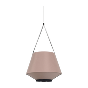 Suspension en tissu rose nude 60 cm CARRIE - Forestier