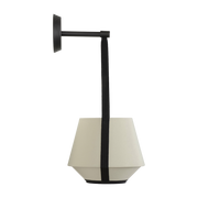 Wandleuchte aus olivgrünem Stoff 20 cm CARRIE -. Forestier