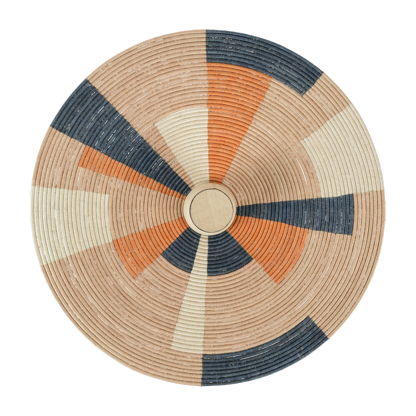 Wall lamp in abaca fiber sand beige 60 cm PARROT - Forestier