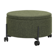 Contain Pouffe Large Grün - Hübsch