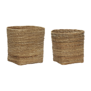Cestas Suaves Natural (Juego De 2) - Hübsch