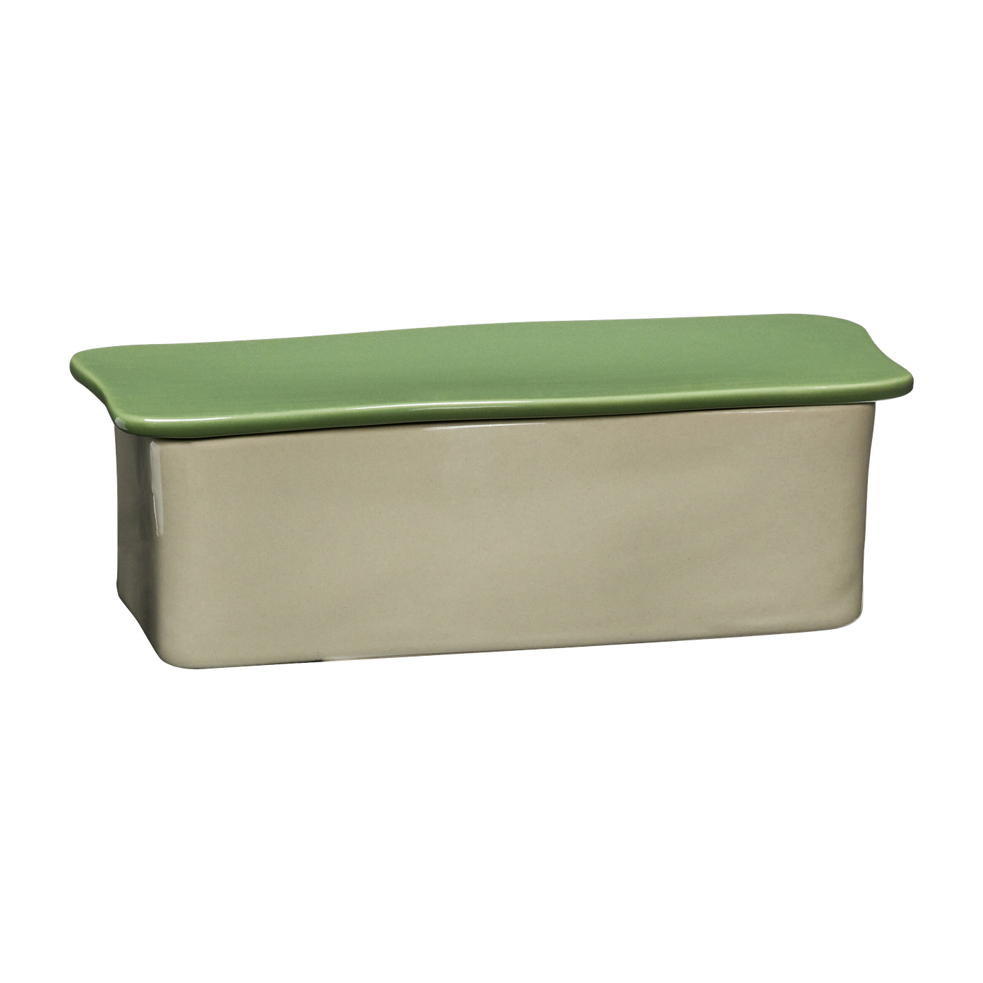 Amare Desk Organizador Pequeño Sand /Verde - Hübsch