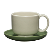 Tasse en poudre de pierre verte Amare - Hübsch