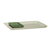Amare Tray Sand /Grün (Satz von 2) - Hübsch