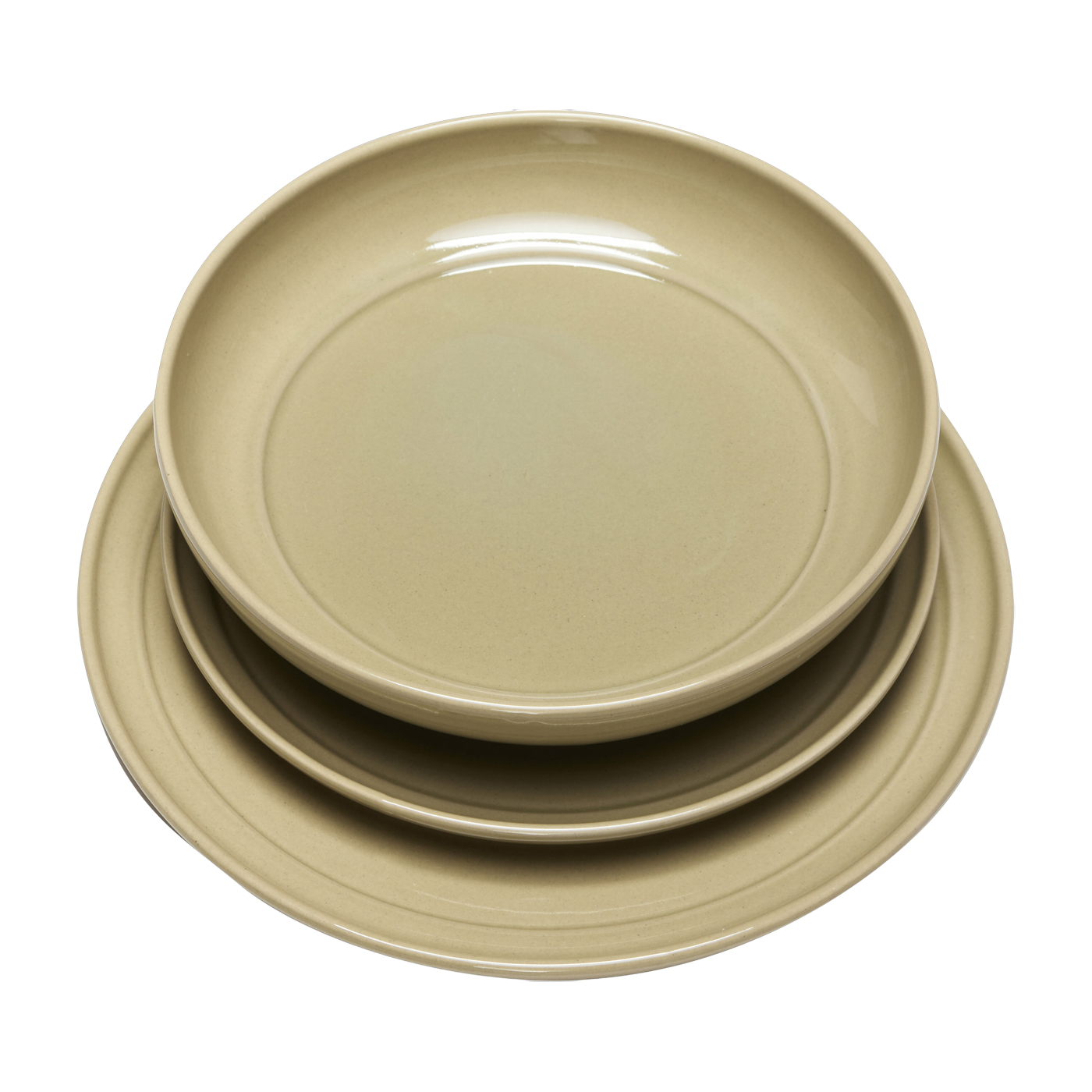 Amare Dinner Plate Brown - Hübsch