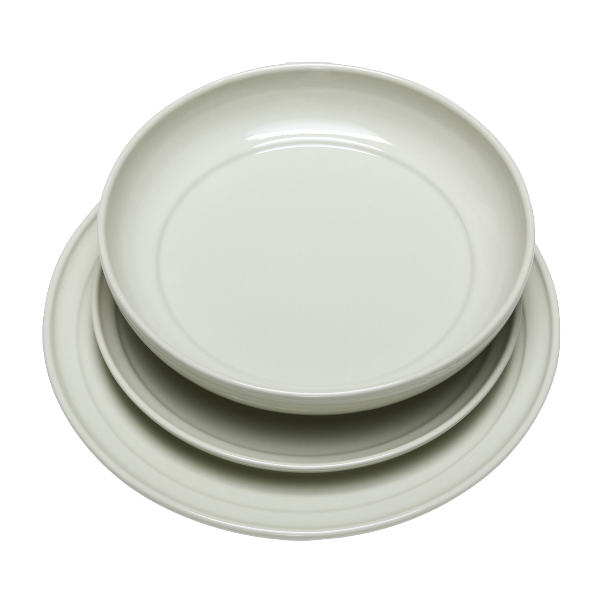 Assiette à pain en poudre de pierre marron 23 cm Amare - Hübsch