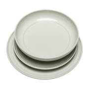 Bread and butter plate in brown stone powder 23 cm Amare - Hübsch