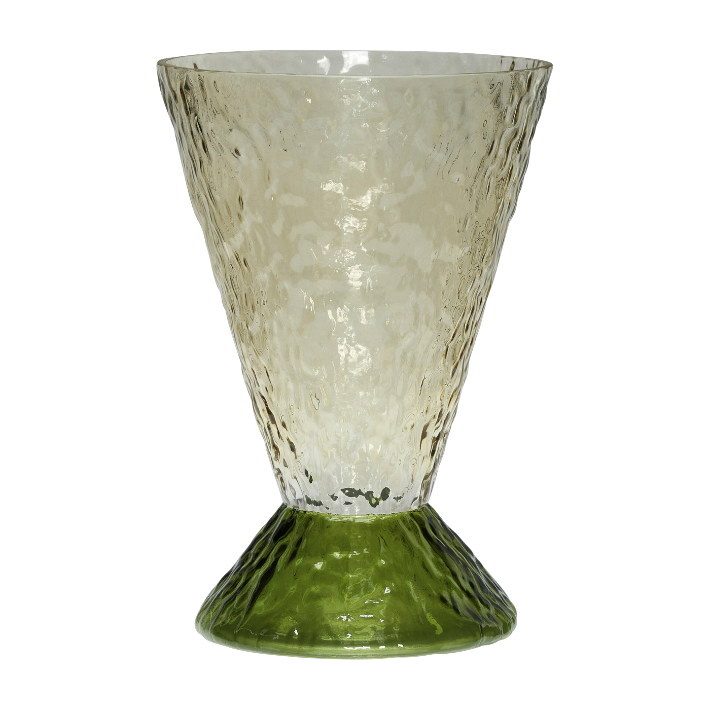 Abyss Vase Dark Green/Brown - Hübsch