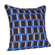 Agenda Cushion Multicolour/Brown/Blue - Hübsch