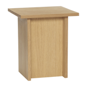 Table d'appoint carrée en chêne naturel 35 x 35 cm - Hübsch