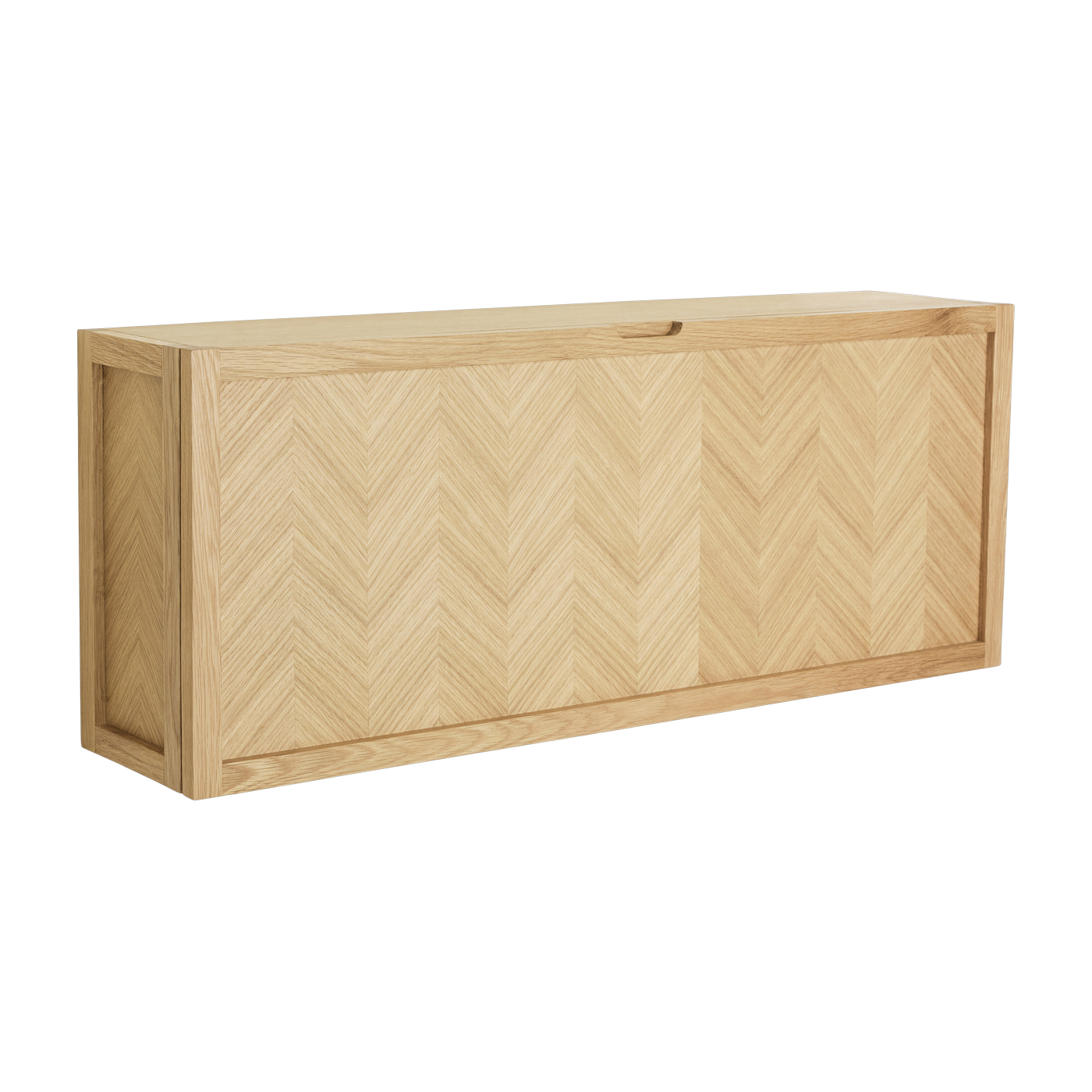 Armoire à chaussures en épi, grand modèle, naturel Hübsch