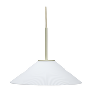 Lámpara colgante arena y blanca 44 cm Solid - Hübsch