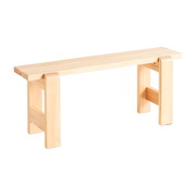 Lacquered pine bench 111 x 23 x 45 cm Weekday - Hay