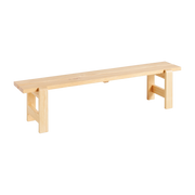 Lacquered pine bench 190 x 32 x 45 cm Weekday - Hay