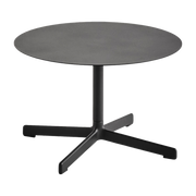Table basse ronde en acier anthracite 60 x 40 cm Neu - Hay