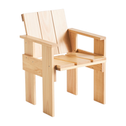 Chaise d'extérieur en pin naturel Crate - Hay