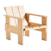Tumbona de exterior de pino natural Crate - HAY