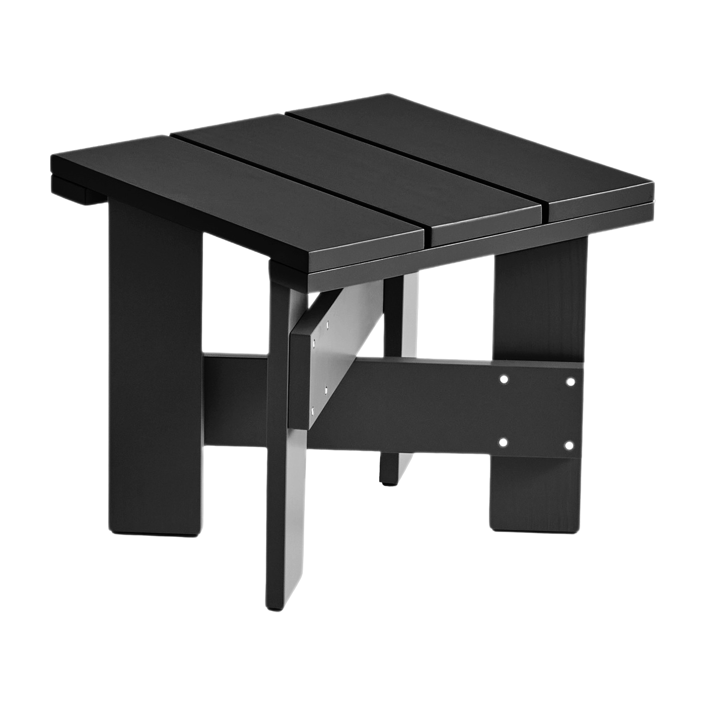 Mesa de centro de exterior de pino negro Crate - HAY