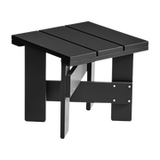 Outdoor coffee table in black pine Crate - Hay