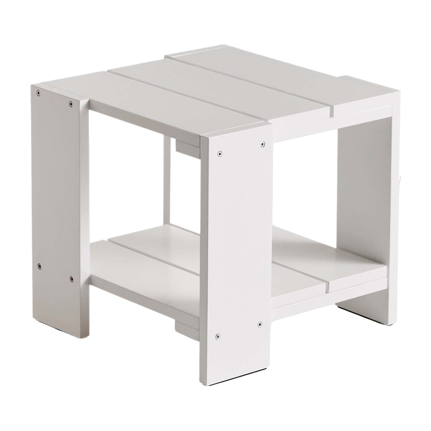 Table d'appoint d'extérieur en pin blanche Crate - Hay