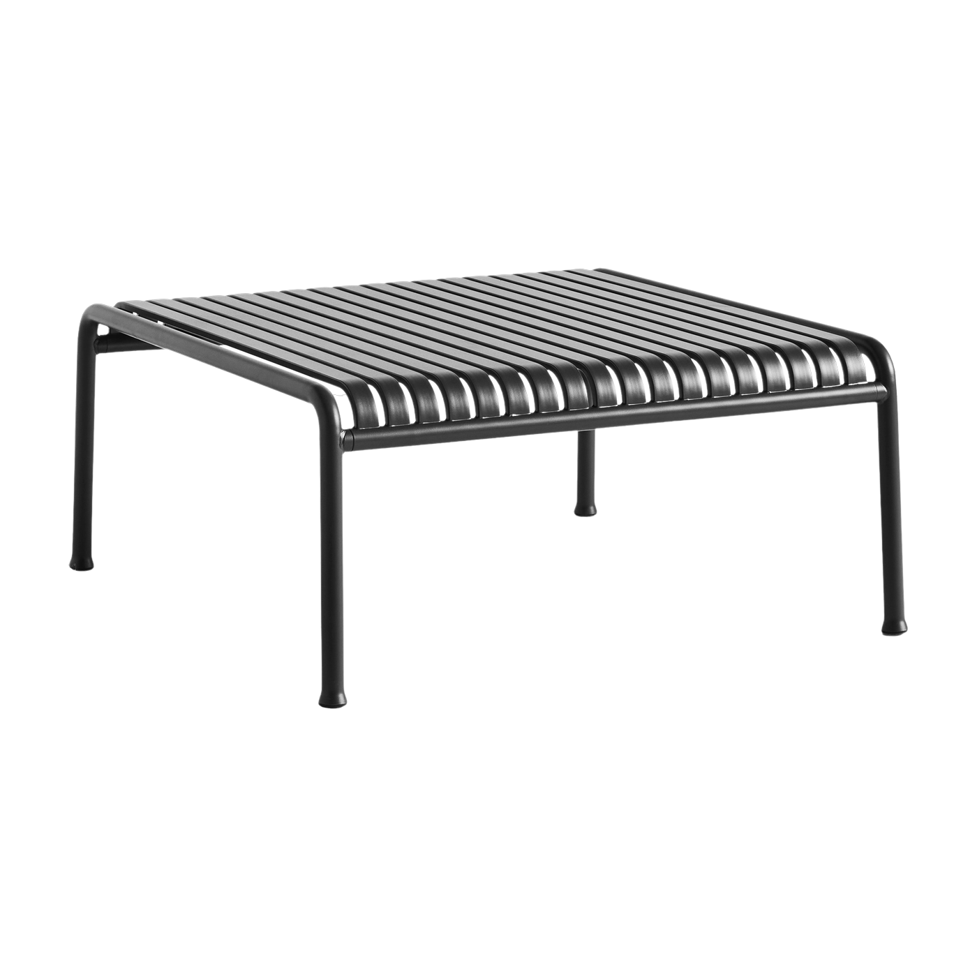 Mesa de centro de exterior de acero antracita Palissade - HAY