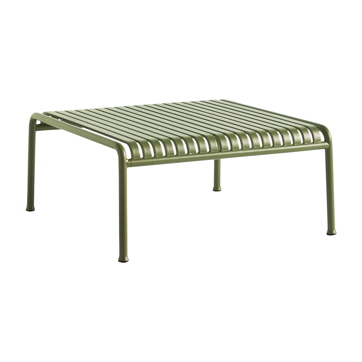 Mesa de centro de exterior de acero olivo Palissade - HAY