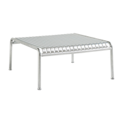 Palissade outdoor coffee table in galvanized steel - Hay