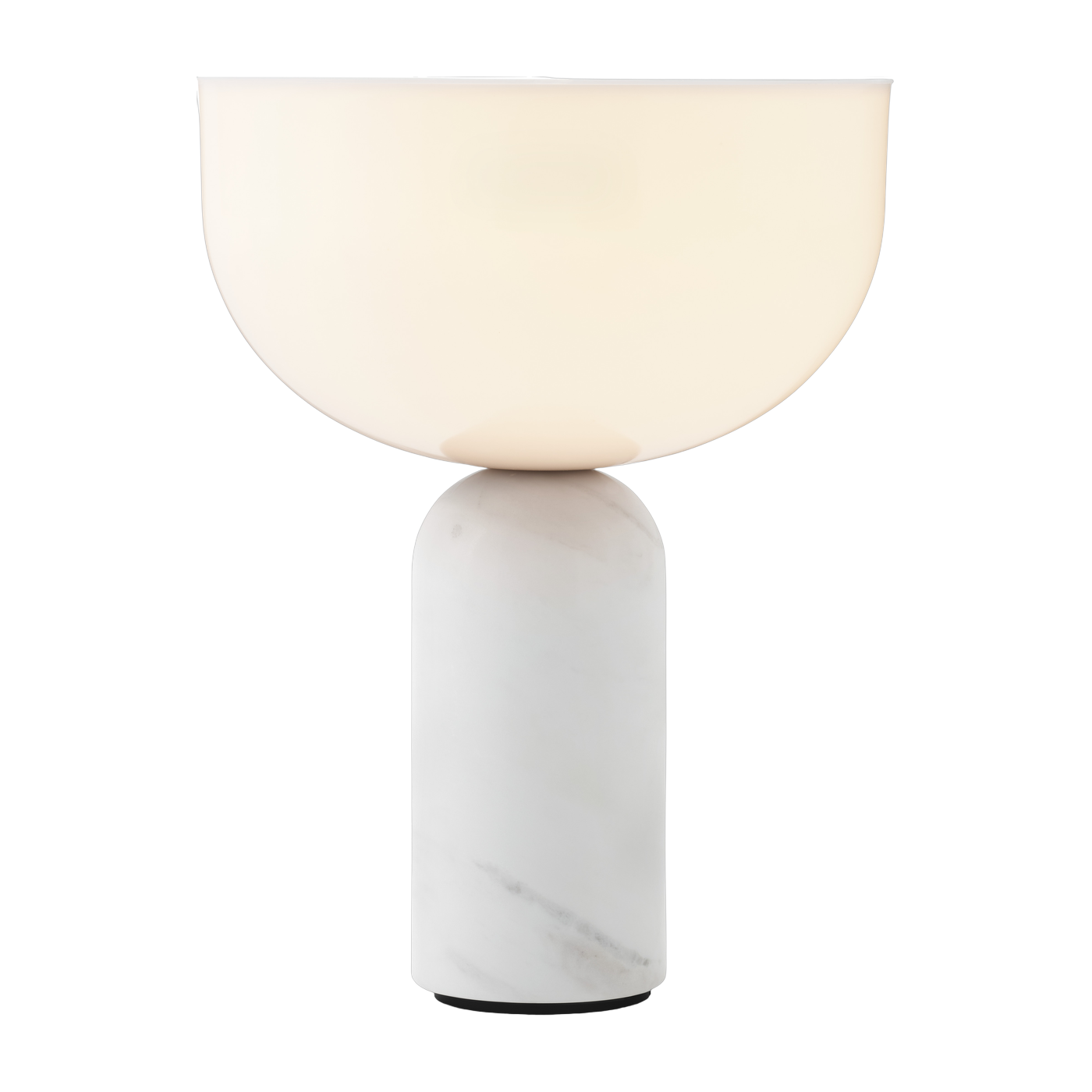 Lampe portable en marbre blanc 24 cm Kizu - New Works