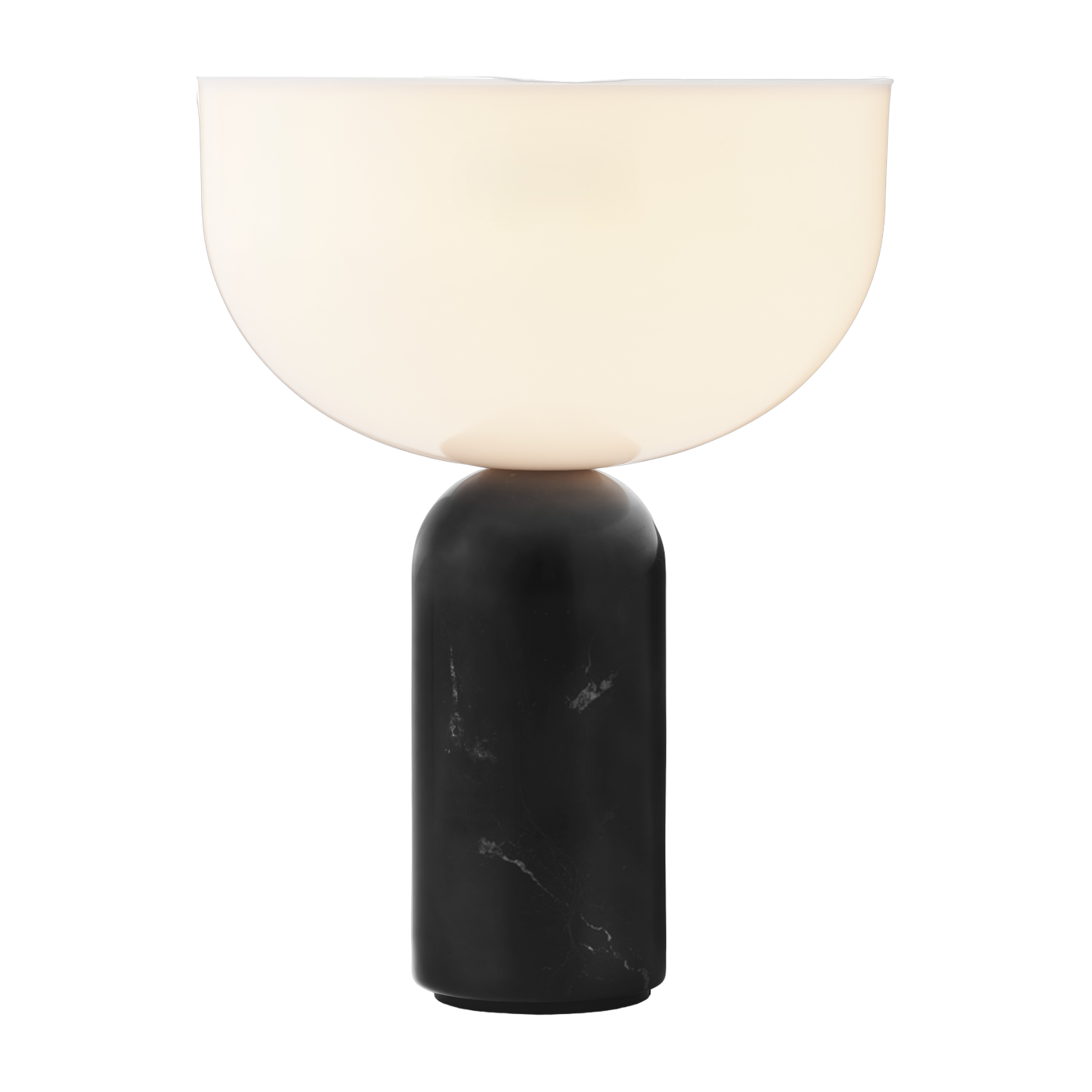 Tragbare Lampe aus marbre schwarz 24 cm Kizu -. New Works