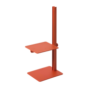 Tavolino in alluminio arancione Museum - String