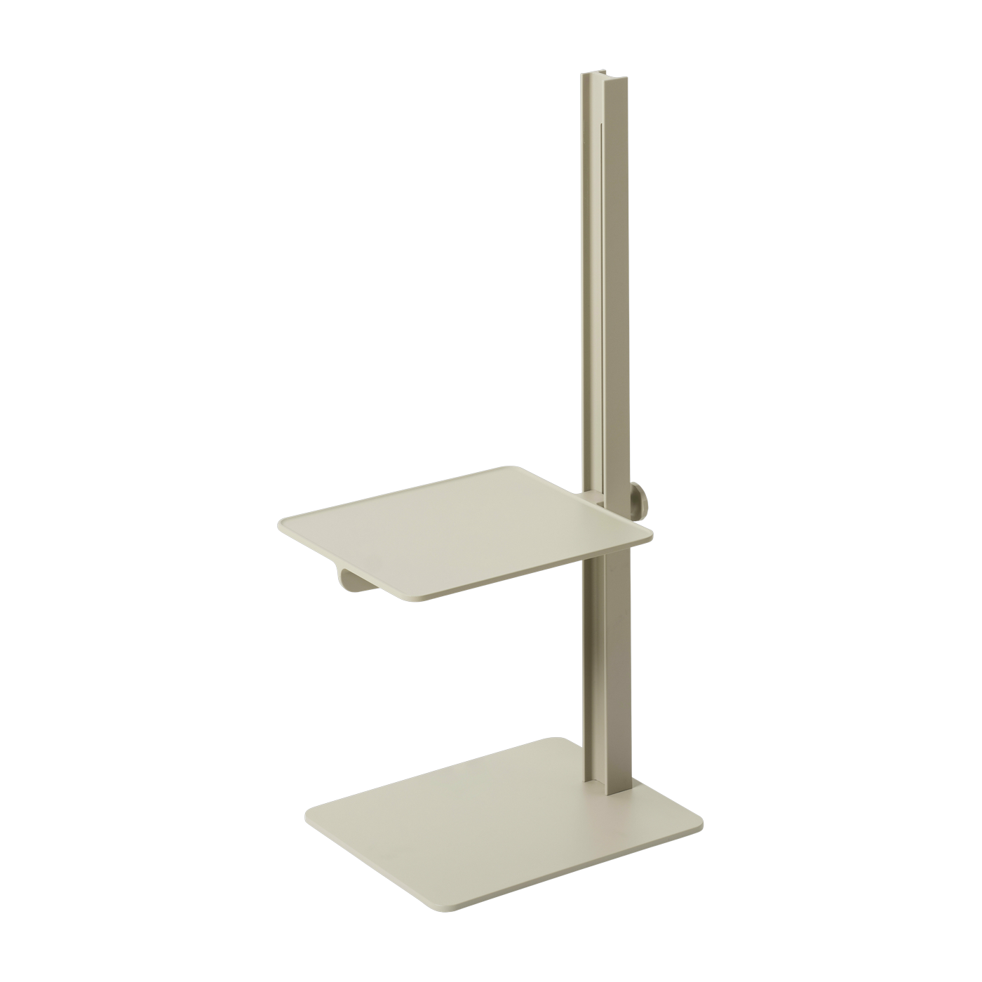 Mesa auxiliar Museum de aluminio beige - String