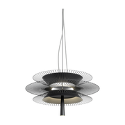 Sospensione in metallo nero 68 cm GRAVITY - Forestier