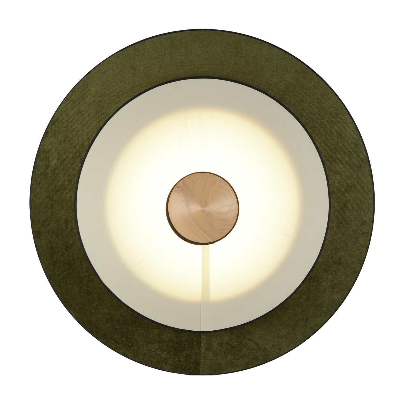 Evergreen velvet wall lamp 70 cm CYMBAL - Forestier