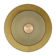 Wandleuchte aus bronzefarbenem Samt 70 cm CYMBAL -. Forestier