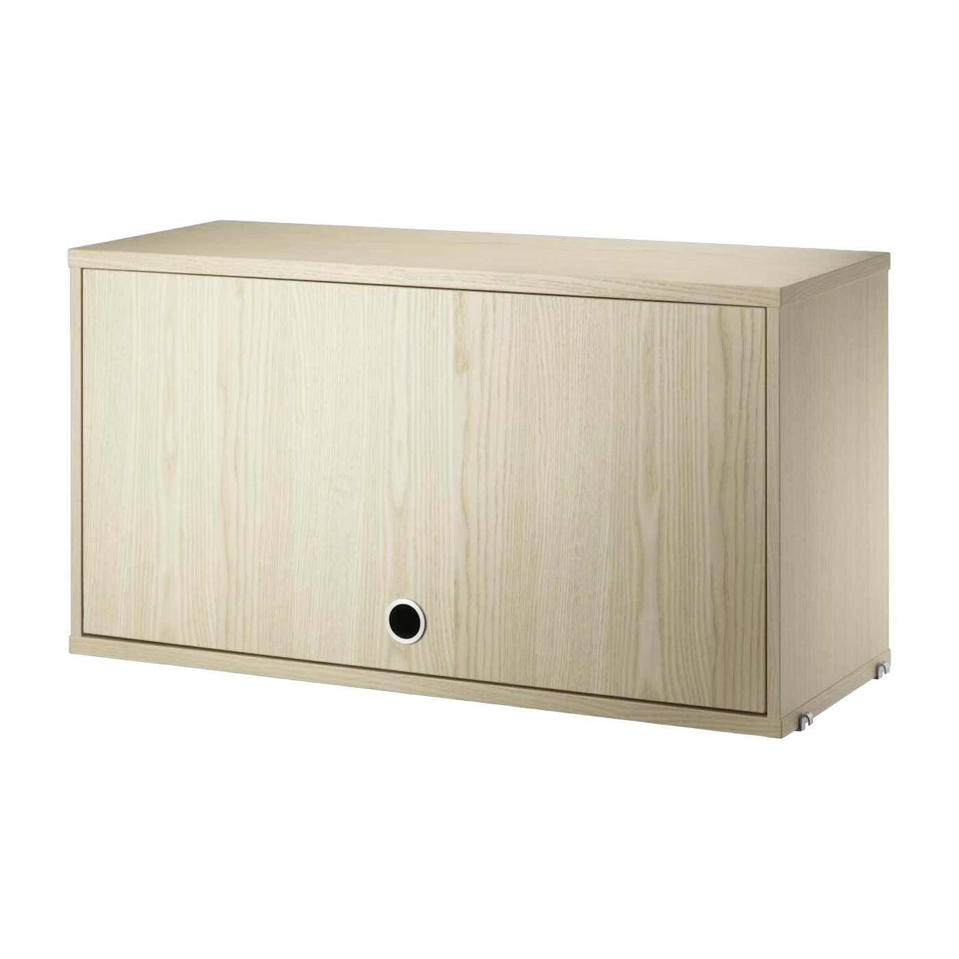 Piedistallo in legno con porta a soffietto String