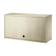 Wooden cabinet with folding door - String
